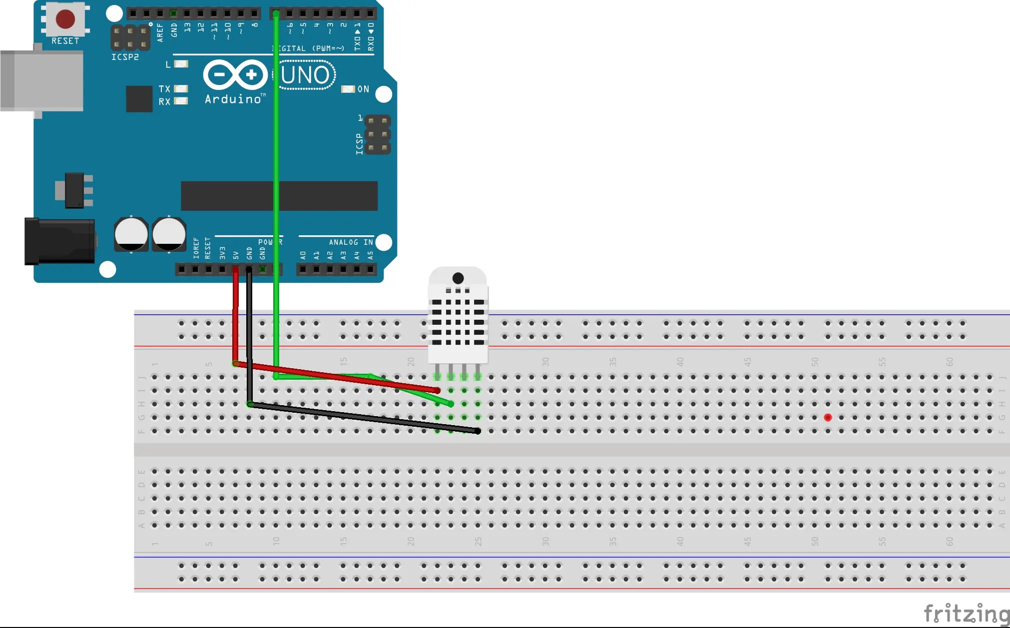 Temperature Monitoring With DHT22 & Arduino Hackster.io